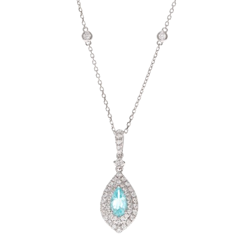 Paraiba Tourmaline Pendant