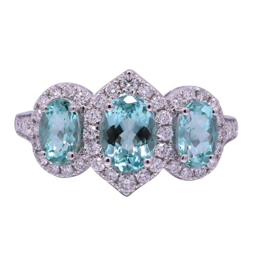 Paraiba Tourmaline Ring- R2522670 TW5725R