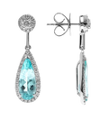 Paraiba Tourmaline Earrings- E2011114 HJ0053E