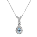 Paraiba Tourmaline Pendant- P2515064 GJ17606P