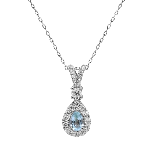 Paraiba Tourmaline Pendant- P2515064 GJ17606P