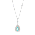 Paraiba Tourmaline Pendant- P2414982 CG0507P