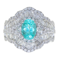 Paraiba Tourmaline Ring- 	R2513636 CG0413R