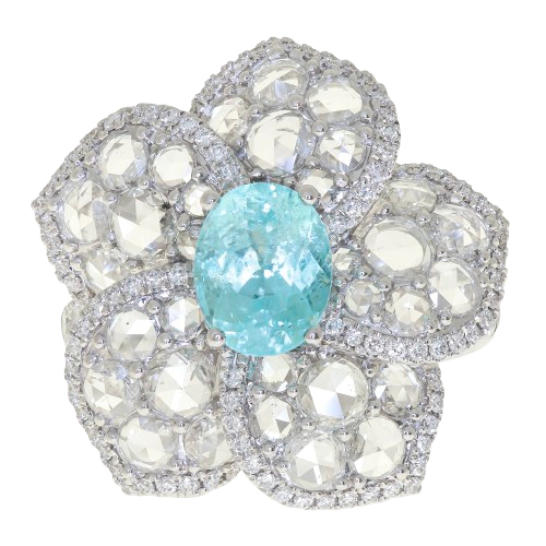 Paraiba Tourmaline Ring- 	R2516531 CG0479R