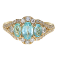 Paraiba Tourmaline Ring- R2613702 CG0682R