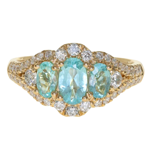 Paraiba Tourmaline Ring- R2613702 CG0682R